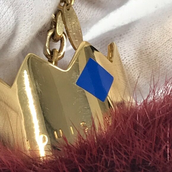 LOUIS VUITTON Red Keyring - Picture 10 of 11
